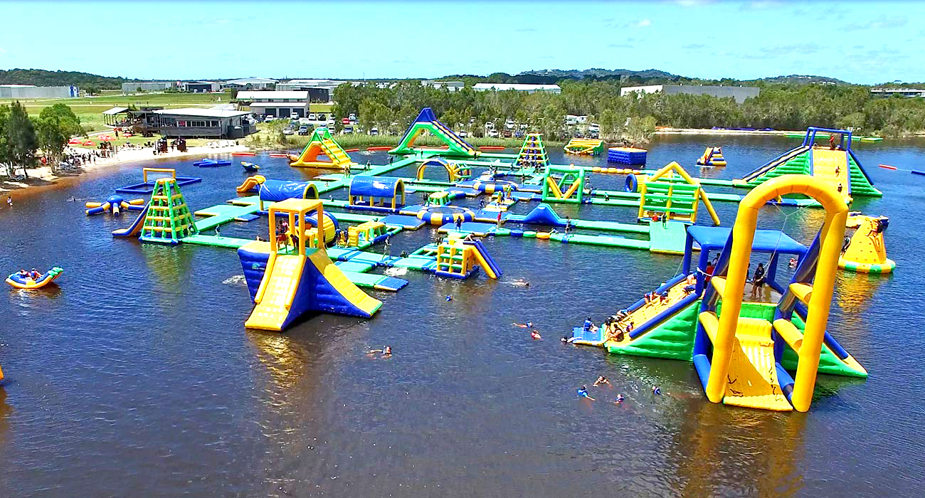 floating water parks