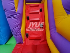 High duty pvc Fashion Popular Funny Kid inflatable combo castle with slide