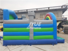 inflatable unicorn bounce house combo for sale