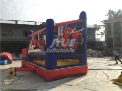 Kids Commercial Inflatable bouncer bouncy castle SpiderMan inflatable combo castles