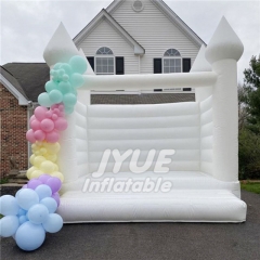 white inflatable bounce house Jyue-BC-068