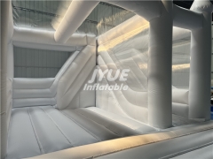 white bounce house Jyue-IC-069