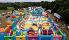 giant inflatable indoor theme park Jyue-TP-010