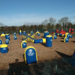 Inflatable Paintball Bunker