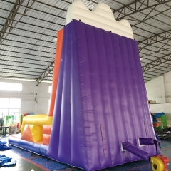 Inflatable rock climbing