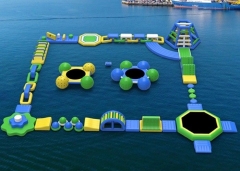 hot selling water sports large inflatable floating sea inflatable water park for resort lake ocean