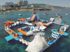 Unique Commercial Inflatable Floating Water Park Water Games For Adults