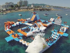 Unique Commercial Inflatable Floating Water Park Water Games For Adults