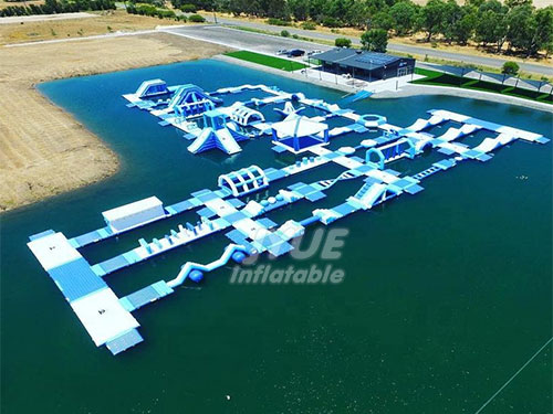 Outdoor Games Amusement Park Adult Games Inflatable Floating Park Games For Sea