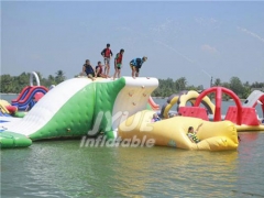 Floating Inflatable Water Park Large Customized Inflatable Floating Park Inflatable Water Obstacle Recreation Equipment