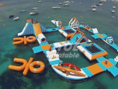 Unique Commercial Inflatable Floating Water Park Water Games For Adults