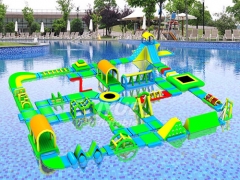 Unique Commercial Inflatable Floating Water Park Water Games For Adults