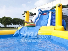 Outdoor Indoor Inflatable Water Park For Adults