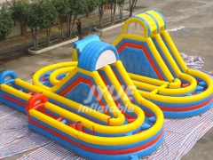 Kids Inflatable Obstacle Course Inflatable Sport Equipment