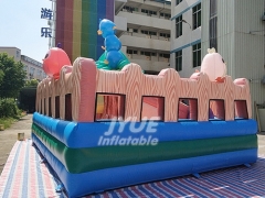 Outdoor Inflatable Fun City Giant Inflatable Playgrounds