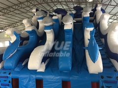 Shark Tale Theme Inflatable Water Slide Clearance 10m(L)*6m(W)