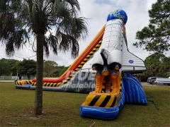 Happy Space Shuttle Inflatable Large Water Slide