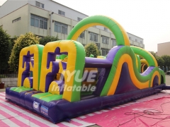 PVC Tarpaulin Inflatable Obstacle Course Assault Course