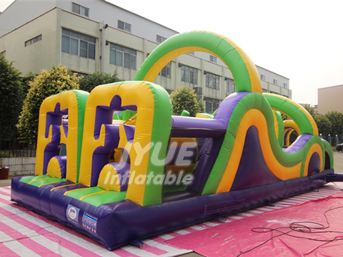 PVC Tarpaulin Inflatable Obstacle Course Assault Course