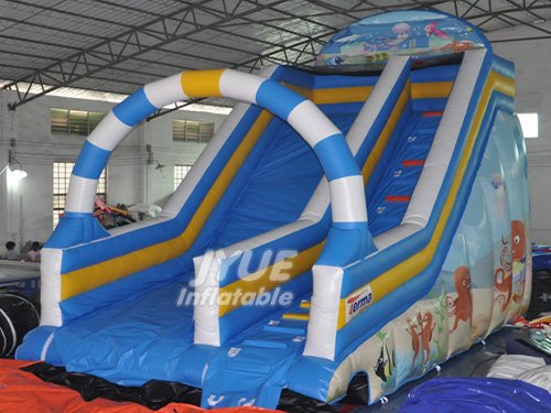 Inflatable Octopus Dry Slide