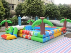 Summer Indoor Outdoor Kids Jungle Blow Up Swimming Pool