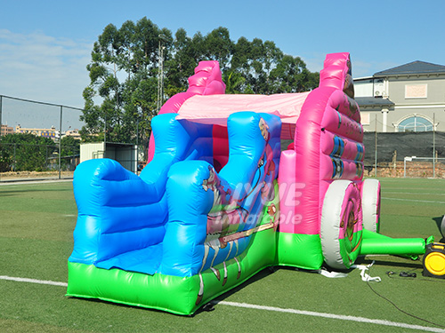 Inflatable Carriage with Horses Bouncer