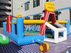 Inflatable Basketball Field Playground For Outdoor Sport Game