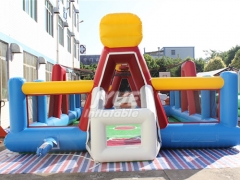 Inflatable Basketball Field Playground For Outdoor Sport Game