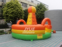 Interactive Inflatable Climbing Games, Inflatable Rock Climbing Wall Bouncer