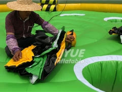 High Quality Last One Standing Inflatable Wipeout Game/ Hot Sale Inflatable Wipeout Game For Sale