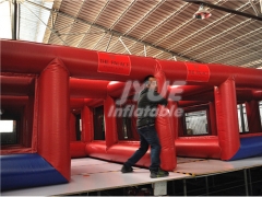 Newest Inflatable Maze,Inflatable Maze Games, Inflatable Labyrinth With Leopard Head Entrance