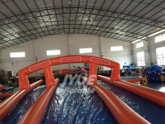 New Design Inflatable Water Park City Slide Giant Inflatable Water Slide For Adults