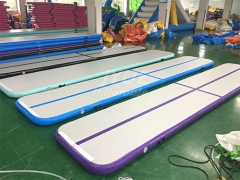 Factory Wholesale Price Floating Yoga Mat Inflatable Tumble Track Floor Tumbling Gym Mat Small Inflatable Air Track For Sale