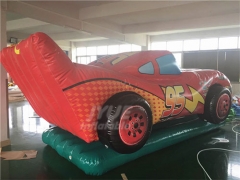 PVC Tarpaulin Customized Advertising Inflatable Car Cartoon For Events