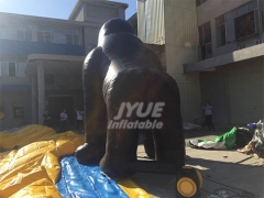 Customized Chimpanzee Inflatable Cartoon, Large Gorilla Inflatable Model For Advertising