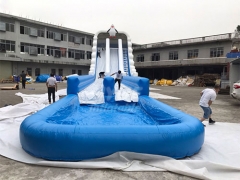 Water Slide Jumper Commercial Outdoor Inflatable Water Slide