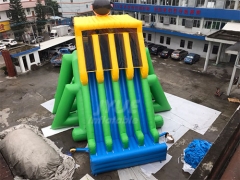 Commercial Blow Up Four Lane Water Slides Giant Inflatable Water Slide For Adults And Kids