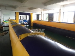 Commercial Interactive Human Football Field Inflatable Foosball Sports Game For Kids And Adults