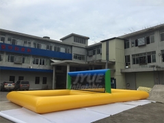 Outdoor Beach Sport Inflatable Water Volleyball Court For Adult