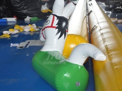 Factory Price PVC Inflatable Derby Horses/Inflatable Jumping Pony Toy For Sale