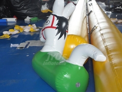 Factory Price PVC Inflatable Derby Horses/Inflatable Jumping Pony Toy For Sale