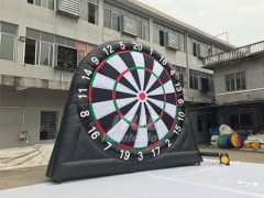 Blow Up Dart Board Sport Game Velcro Soccer Darts