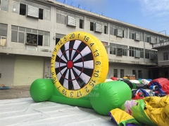 Portable Inflatable Golf Targets Dart Boards Stand Game For Sale