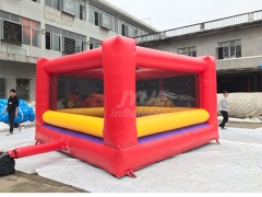 Inflatable Boxing Arena With Oversized Boxing Gloves And Helmets, Giant Inflatable Boxing Ring