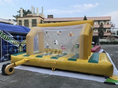 Indoor Or Outdoor Game Portable Mini Inflatable PVC Target Soccer Goal For Children