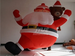 Customized Christmas Decoration Giant Inflatable Santa Claus