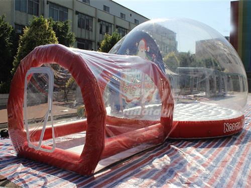 PVC Trapaulin Transperant Clear Christmas Bubble Tent For Advertising