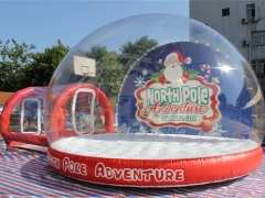 PVC Trapaulin Transperant Clear Christmas Bubble Tent For Advertising