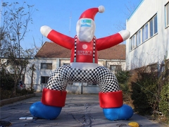 Inflatable Standing Santa Claus For Christmas Decoration