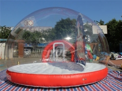 PVC Trapaulin Transperant Clear Christmas Bubble Tent For Advertising